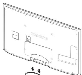 SAMSUNG UN40B6000 - Disconnecting the Stand - 2