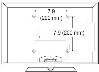 SAMSUNG UN40B6000 - Para impedir que caiga el televisor: - 7