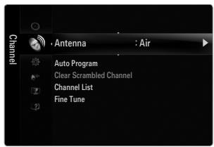 SAMSUNG UN40B6000 - Antenna → Air / Cable - 1