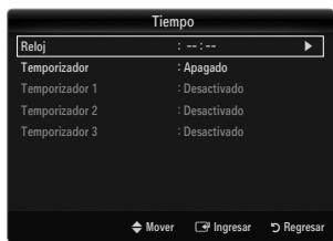 SAMSUNG UN40B6000 - Config. Reloj - 2