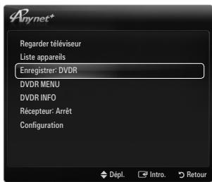 SAMSUNG UN40B6000 - Enregistrement - 1