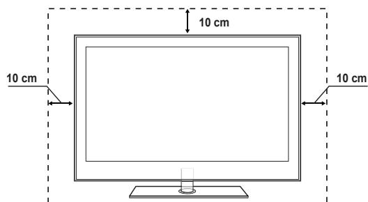 SAMSUNG UN40B6000 - Securing the Installation Space - 1