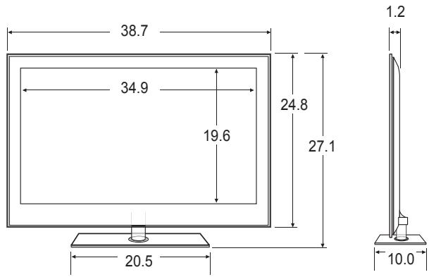 SAMSUNG UN40B6000 - Fixation murale - 6