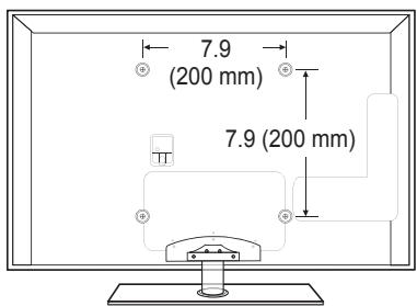 SAMSUNG UN40B6000 - Pour empêcher le téléviseur de tomber : - 7