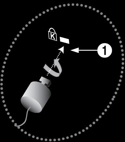 SAMSUNG UE40D7000 - Verrou antivol Kensington - 2