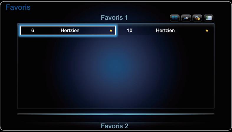 SAMSUNG UE40D7000 - Favoris - 1