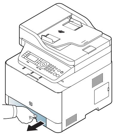 SAMSUNG CLX-4195N - Druckmedien und Fächer - 1