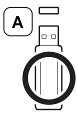 SAMSUNG CLX-4195N - Einstecken eines USB-Speichergeräts - 1