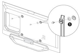 SAMSUNG UE-46ES8000 - Preparazione per l'installazione di un supporto a parete - 2