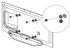 SAMSUNG UE-46ES8000 - Preparing before installing Wall-Mount - 1