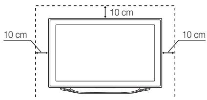 SAMSUNG UE-46ES8000 - Garantire un'adeguata ventilazione al tevisore - 1