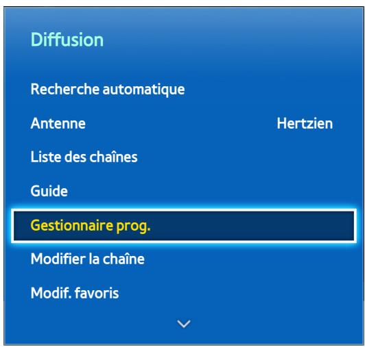 SAMSUNG UE75F6400 - Programmer visionnage - 1