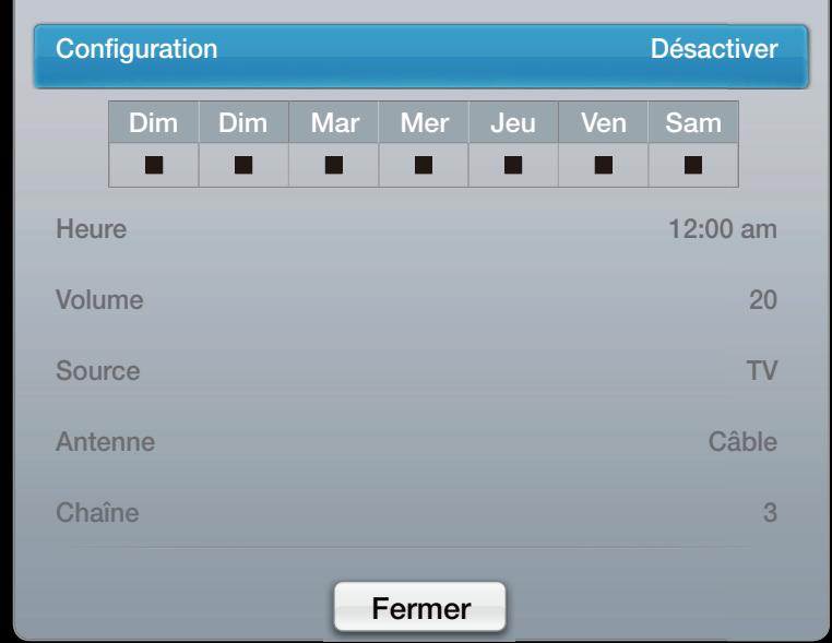 SAMSUNG UN40D6300 - MENU  Système  Heure  ENTER - 2