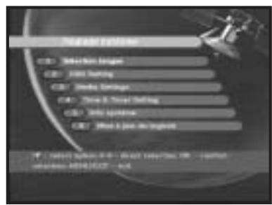 SAMSUNG DSB-9401V - Cela vous conduira au menu suivant : - 1