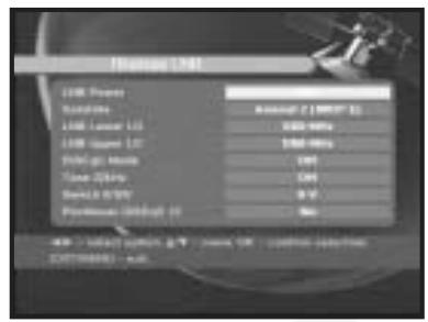 SAMSUNG DSB-9401V - Réglage du LNB - 1
