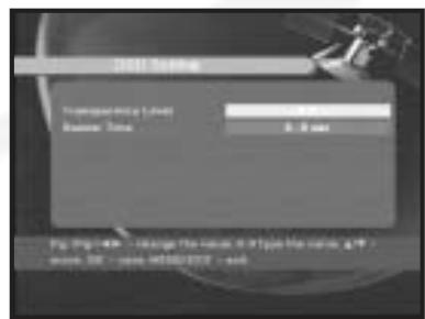 SAMSUNG DSB-9401V - OSD setting - 1