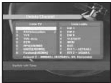 SAMSUNG DSB-9401V - Delete channel - 2