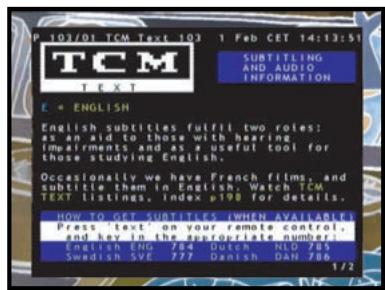 SAMSUNG DCB-H360R - Teletext OSD - 2