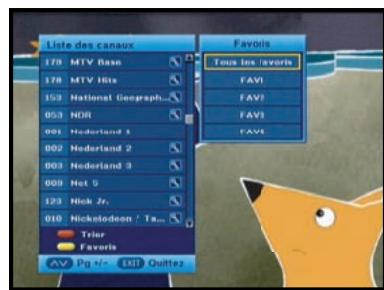 SAMSUNG DCB-H360R - Liste alphabetique des canaux - 2