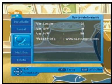 SAMSUNG DCB-H360R - Systemeiminformatie - 1