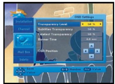 SAMSUNG DCB-H360R - OSD Settings - 1
