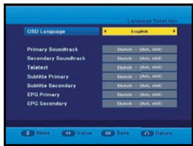 SAMSUNG DCB-H360R - Language Selection - 1