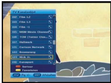 SAMSUNG DCB-H360R - Lijst met kanalen - 1