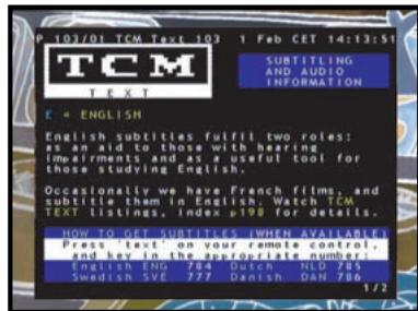 SAMSUNG DCB-H360R - Teletekst OSD - 2