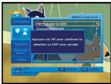 SAMSUNG DCB-H360R - Mettre à jour la liste - 2