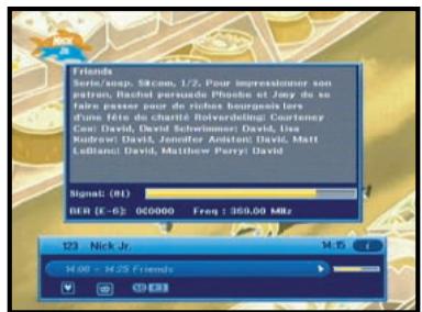 SAMSUNG DCB-H360R - Informations détaillées concernant les programmes - 1