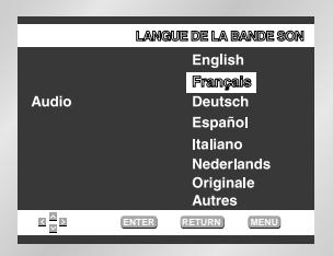 SAMSUNG DVD-E137B - Choix de la langue des sous-titres - 1