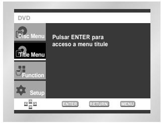 SAMSUNG DVD-E137B - Uso del menu de titulos - 1