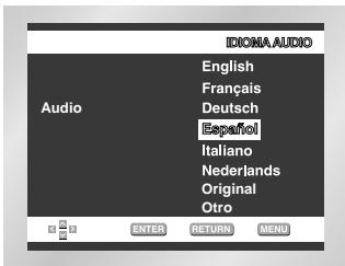SAMSUNG DVD-E137B - Utilizando el idioma de subítculos - 1