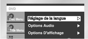 SAMSUNG DVD-E137B - Choix de la langue du menu du disque - 1