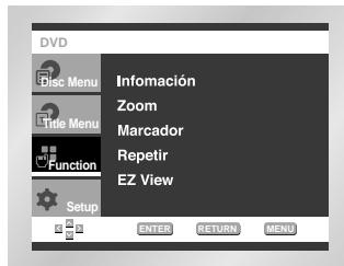 SAMSUNG DVD-E137B - Uso del menu de sistemas - 1