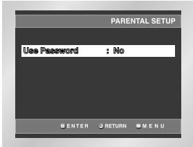 SAMSUNG DVD-HD841 - Setting Up the Parental Control - 2