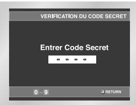 SAMSUNG DVD-HD841 - Paramétrage du niveau de contrôle - 2
