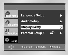 SAMSUNG DVD-HD841 - Setting Up the Display Options - 1