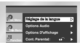 SAMSUNG DVD-HD841 - Choix de la langue du menu du lecteur - 1