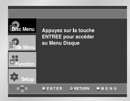 SAMSUNG DVD-HD841 - Utilisation du menu disque - 1