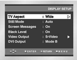 SAMSUNG DVD-HD841 - Setting Up the Display Options - 2