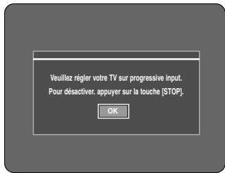 SAMSUNG DVD-HR720P - Configuration du balayage progressif - 2