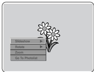 Slideshow Rotate Zoom Go To Photolist