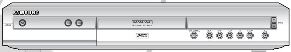 SAMSUNG OPEN CPU DOS HDD RAM-RW-R HDD & LOAD RECORDER HDD ORANGE CLOSE DOWN STOP PLAY OFF SUSTAIN REC