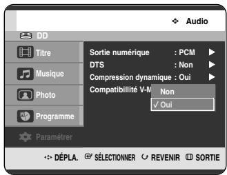 SAMSUNG DVD-HR720P - Compatibilité mode V - 1