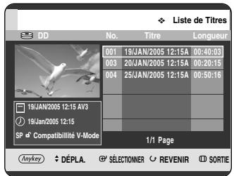 SAMSUNG DVD-HR720P - Utilisation du bouton MENU. - 4