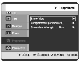 SAMSUNG DVD-HR720P - Utilisation du bouton TIMER - 1