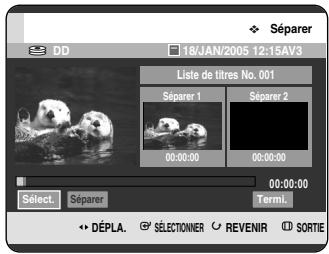 SAMSUNG DVD-HR720P - Utilisation du bouton MENU. - 3