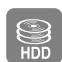 SAMSUNG DVD-HR720P - Enregistrement variable (pour enregistrement programmé uniquement) - 1