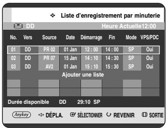 SAMSUNG DVD-HR720P - Utilisation du bouton MENU. - 1